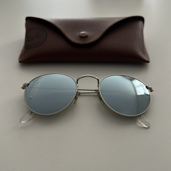 Rayban RB3447 Silver Sunglasses - Picture 6 of 6